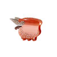 Abelta Hårklemme Cranberry