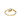 Billedet viser en guldring med et enkelt og elegant design. Ringen har en glat overflade og en minimalistisk stil, der passer til enhver lejlighed.