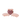 Billedet viser en hårklo i en blød rosa farve med et elegant og simpelt design.