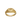 Billedet viser en elegant guldring med en unik, moderne design. Ringen har en glat overflade og en subtil, men stilfuld æstetik, der passer til enhver lejlighed.