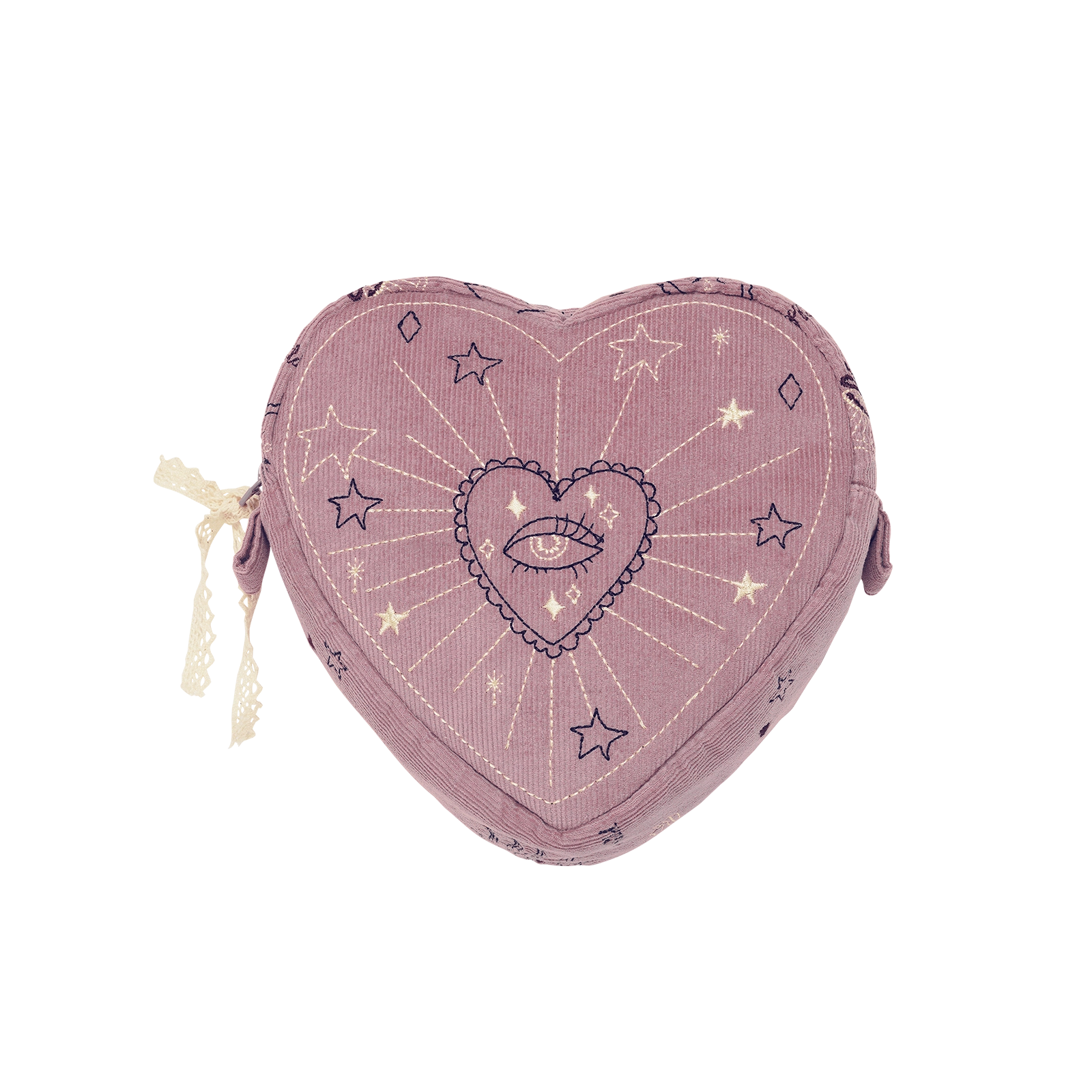 Maanesten - Heart Jewelry Box Purple Theatre Magic - 4108