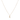 Billedet viser en guldhalskæde med et elegant og minimalistisk design. Halskæden har en glat, buet form, der symboliserer en rejse eller livets vej.