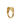 Billedet viser en guldring med et elegant og moderne design. Ringen har en glat overflade og en minimalistisk æstetik, der passer til både hverdag og fest.