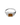 Billedet viser en sølvring med et minimalistisk design. Ringen har en glat overflade og en enkel, elegant form, der passer til både hverdags- og festlige lejligheder.