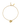 Billedet viser et Perla armbånd i guld med perler. Armbåndet er elegant og stilfuldt, perfekt til både hverdag og festlige lejligheder.