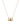 Billedet viser en halskæde med stjernetegnet Krebsen. Den er gylden og har et rundt vedhæng med Krebsens symbol.