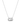 Billedet viser en halskæde med et stjernetegn vedhæng, der repræsenterer Skorpionen. Halskæden er sølvfarvet og har et elegant og minimalistisk design.