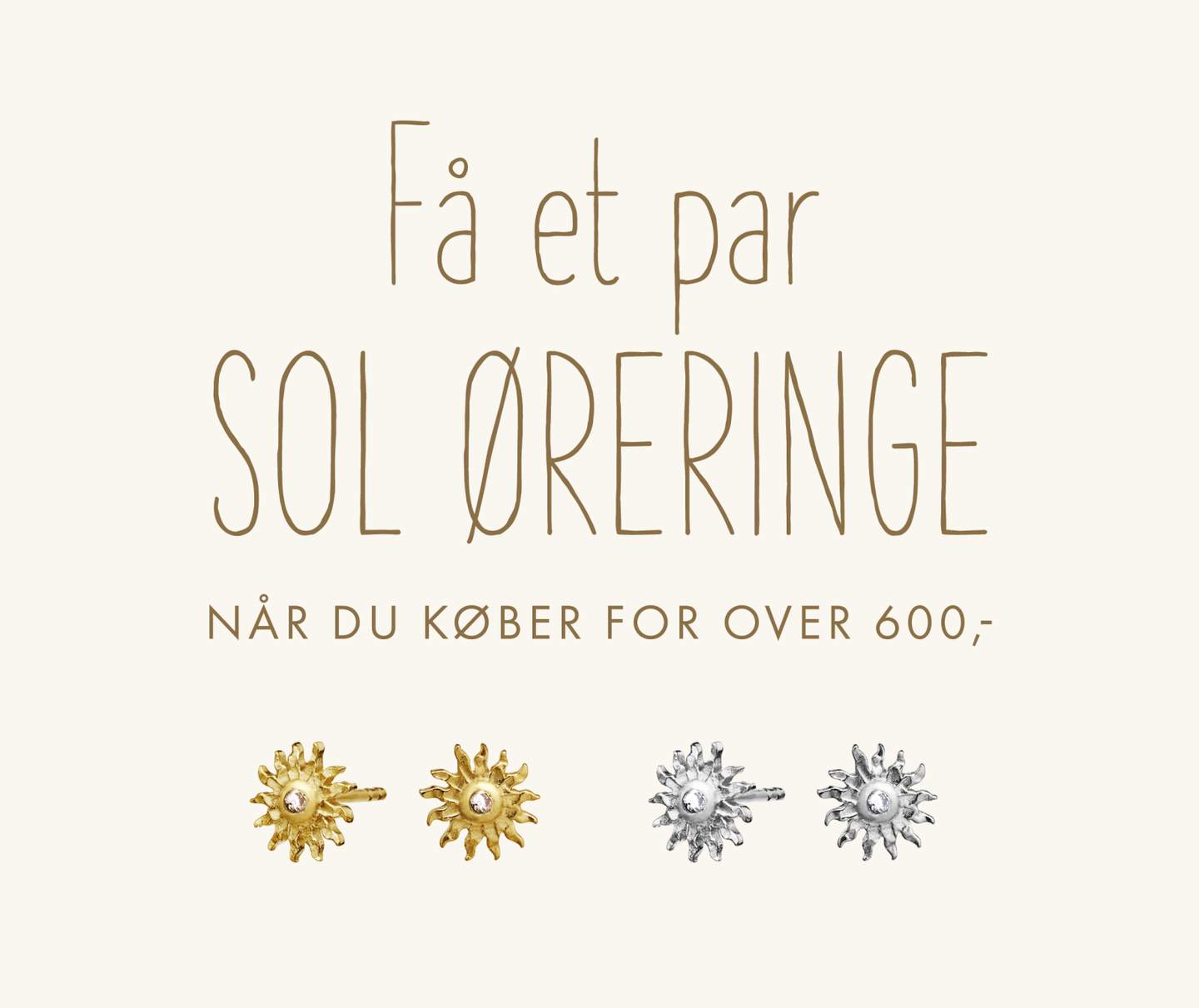 Sol øreringe