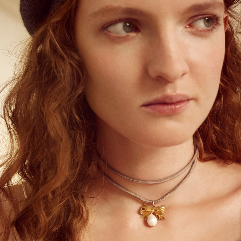 MAANESTEN Misa Choker (guld/sølv) main image 1