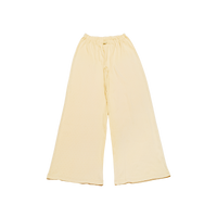 Ally Pointelle Bukser Butter Yellow