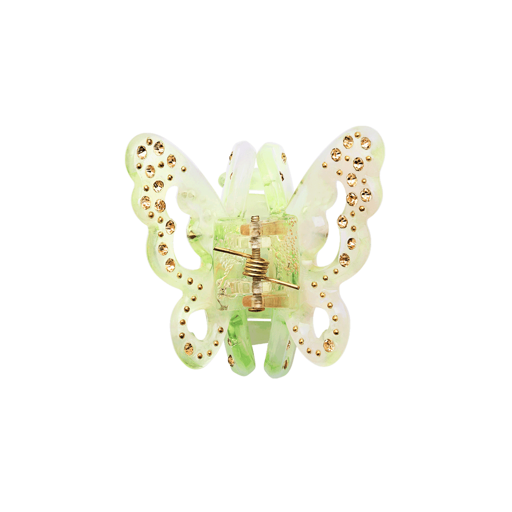 Butterfly Hårklemme Lime