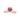 Billedet viser en hårklo i en blød rosa farve med et elegant og simpelt design.
