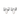 Billedet viser et par sølvøreringe med et elegant og moderne design, kendt som "Diana øreringe". De har en glat overflade og en minimalistisk stil.