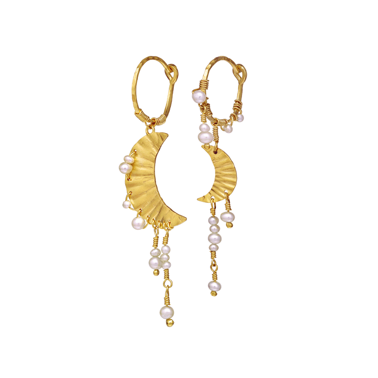 MAANESTEN Lana Earrings (guld/sølv)