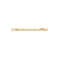 Guld - Extension Chain 15 CM