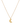 Billedet viser en halskæde med et månevedhæng, der symboliserer venskab. Designet er elegant og tidløst, perfekt til at fejre stærke bånd mellem venner.