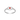 Billedet viser en sølvring med et unikt, moderne design. Ringen har en glat overflade og en elegant, minimalistisk stil, der passer til både hverdag og fest.