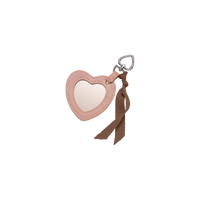 Heart Lommespejl Nøglering Blush