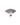 Billedet viser en sort broche med et elegant og moderne design. Brochen har en glat, skinnende overflade og en minimalistisk form, der udstråler stil og raffinement.