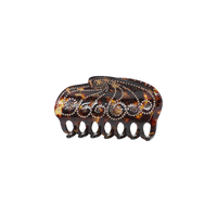 Kamaria Hårklemme Dark Tortoise