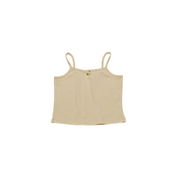Megan Pointelle Top Butter Yellow