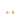 Billedet viser et par Melora øreringe i guld. De er elegante og moderne med en glat overflade, der reflekterer lyset smukt.