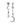 Billedet viser et par sølvøreringe med et elegant og moderne design. Øreringene har en glat overflade og en minimalistisk stil, der passer til enhver lejlighed.
