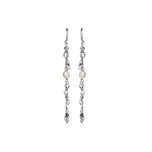 Poppy Asymmetriske Øreringe main image 0