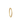 Billedet viser en elegant guldring med et enkelt og moderne design. Ringen har en glat overflade og en subtil buet form, der giver den et tidløst udseende.