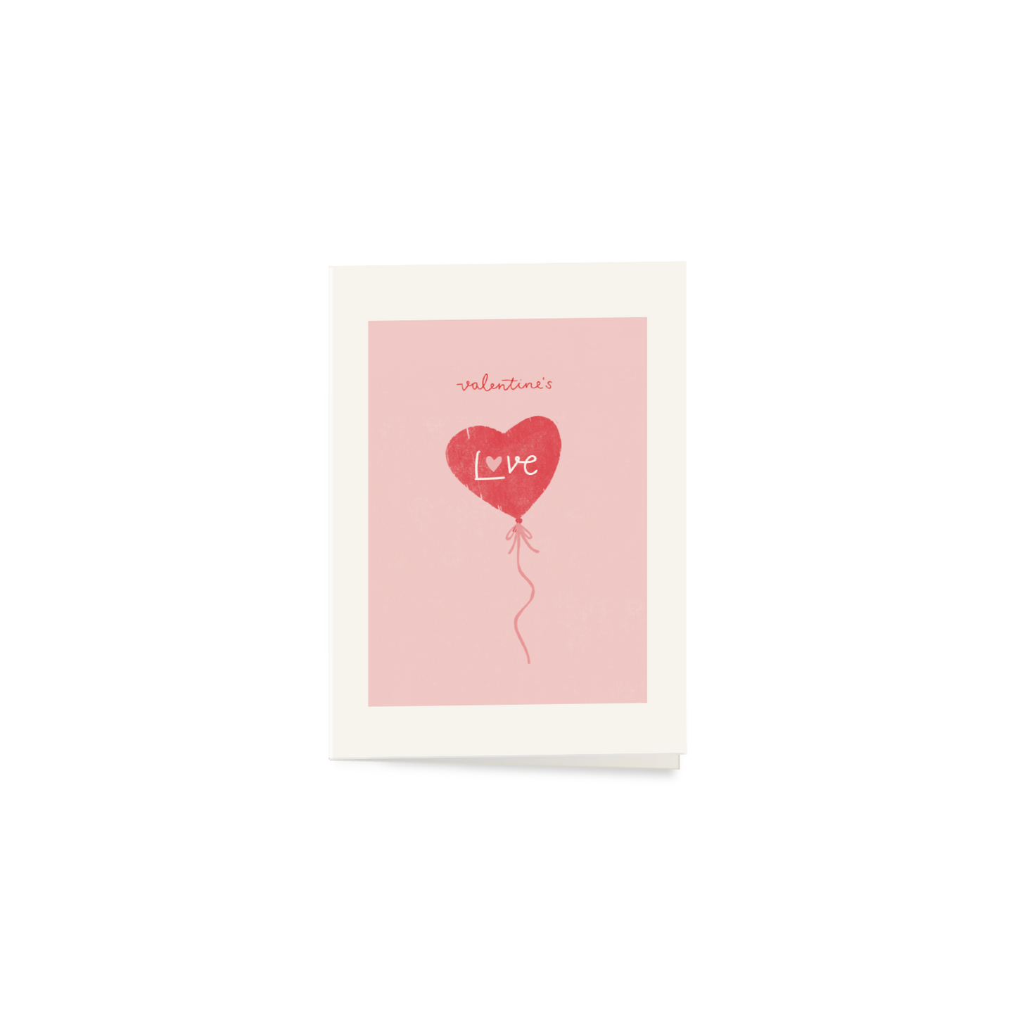 Valentines Card Balloon