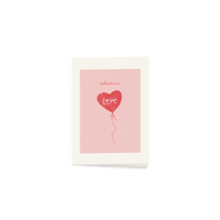 Valentines Card Balloon