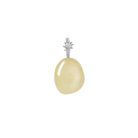 Yellow Calcite Fire Vedhæng