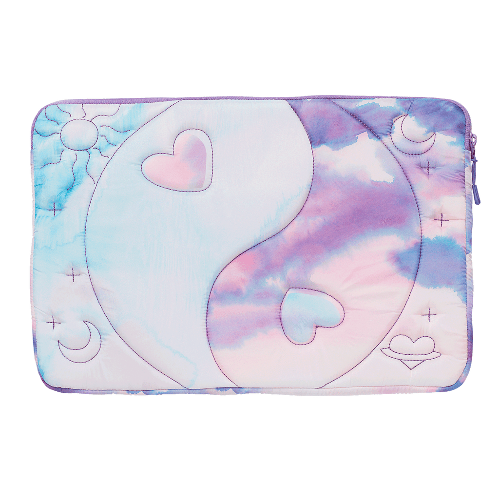 Computer Sleeve 13" Yin Yang Blue