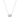 Billedet viser en halskæde med stjernetegnet Stenbukken. Designet er elegant og symboliserer personer født mellem 22. december og 19. januar.