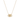 Billedet viser en guldhalskæde med et vedhæng, der repræsenterer stjernetegnet Løven. Designet er elegant og detaljeret, ideelt til astrologiinteresserede.