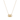 Billedet viser en guldhalskæde med et vedhæng, der repræsenterer stjernetegnet Vægten. Designet er elegant og minimalistisk, ideelt til astrologiinteresserede.