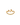 Billedet viser en Sonar Ring i guld. Det er en elegant og moderne ring med et minimalistisk design, der passer til enhver stil.